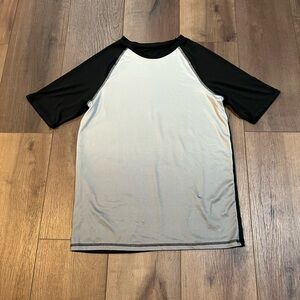 MAD Engine Black and Gray Raglan Tee